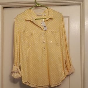 Women's collar work shirt